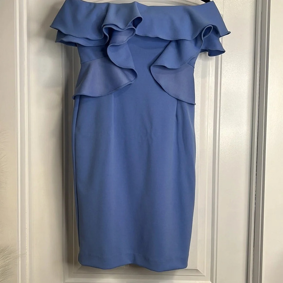 Alexia Admor‎ Women's Strapless Dress Periwinkle Blue. Size 4. NWT. - Picture 3 of 13